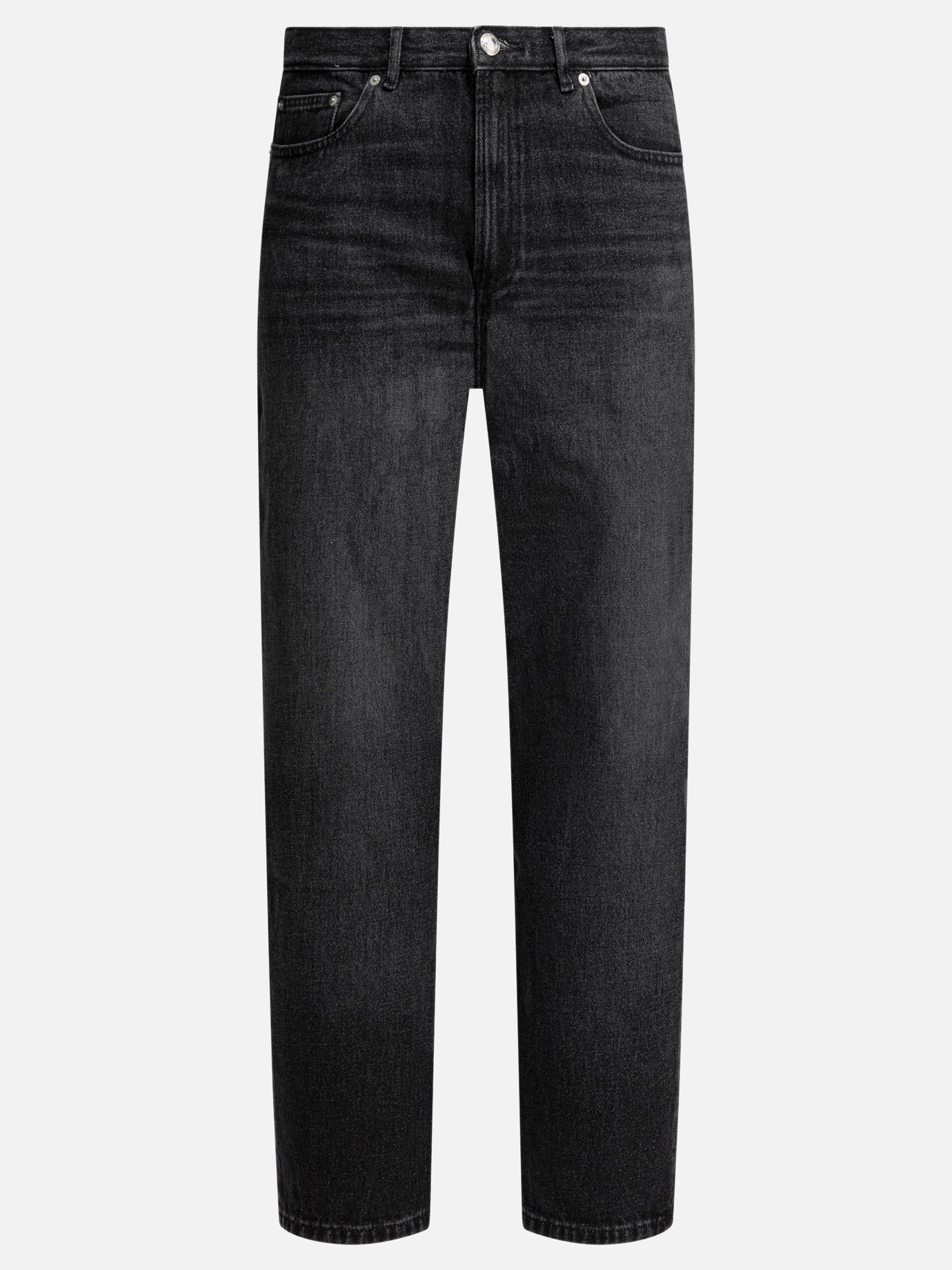 Straight-leg jeans Solid colour  Black - A.P.C. Men | PDP | VIETTI Online Store | Zoom-Modal
