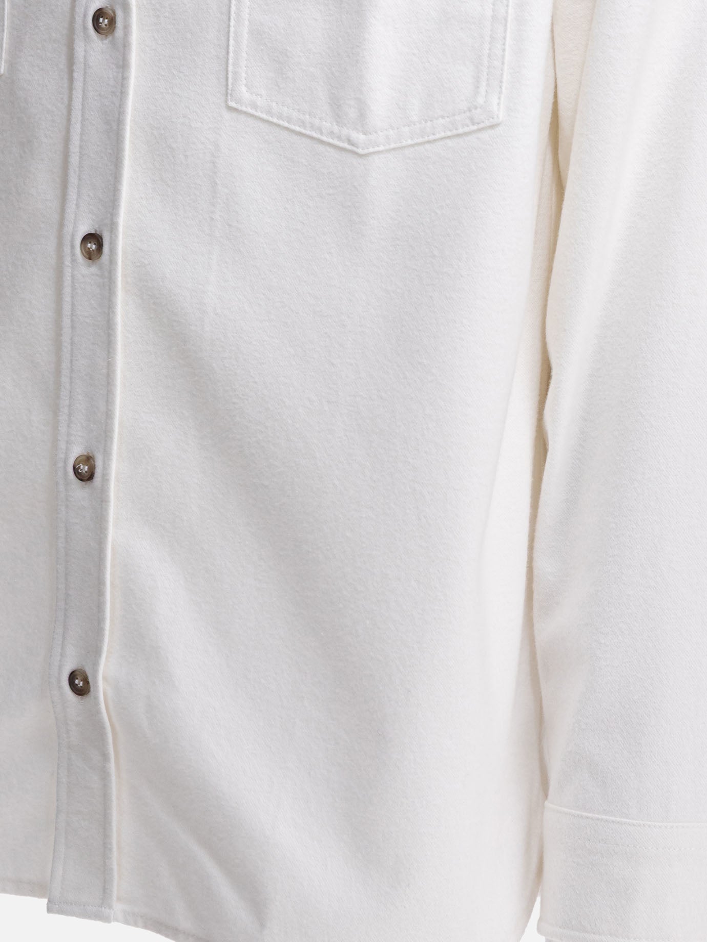 Overshirt jackets Solid colour  White - A.P.C. Men | PDP | VIETTI Online Store | thumbnail_4
