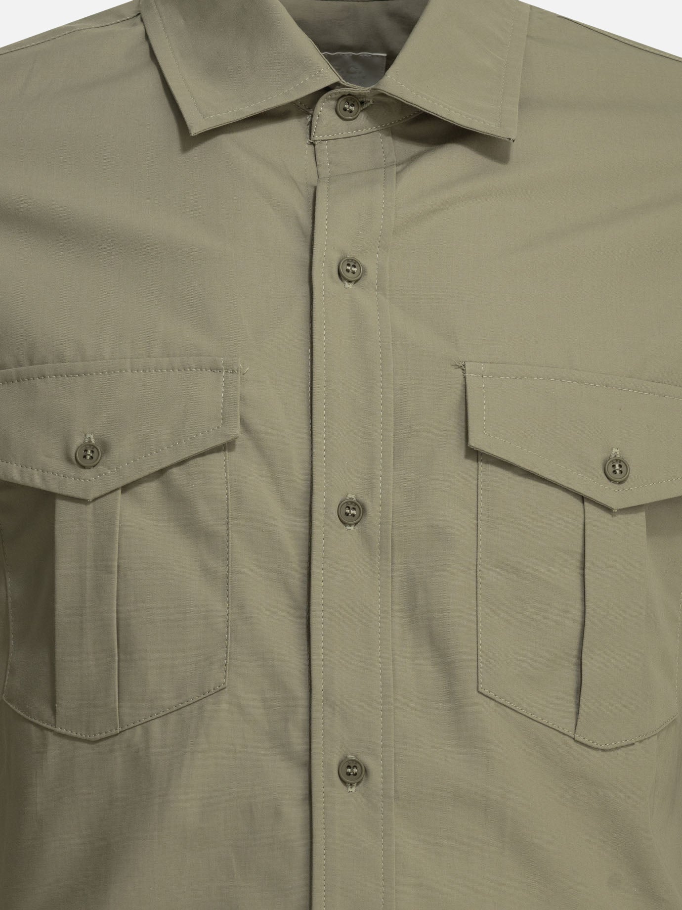 Casual shirts Solid colour  Green - A.P.C. Men | PDP | VIETTI Online Store | Zoom-Modal_3
