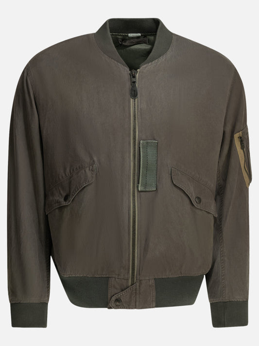 Bomber jackets Solid colour  Purple - A.Presse Men | VIETTI Online Store 
