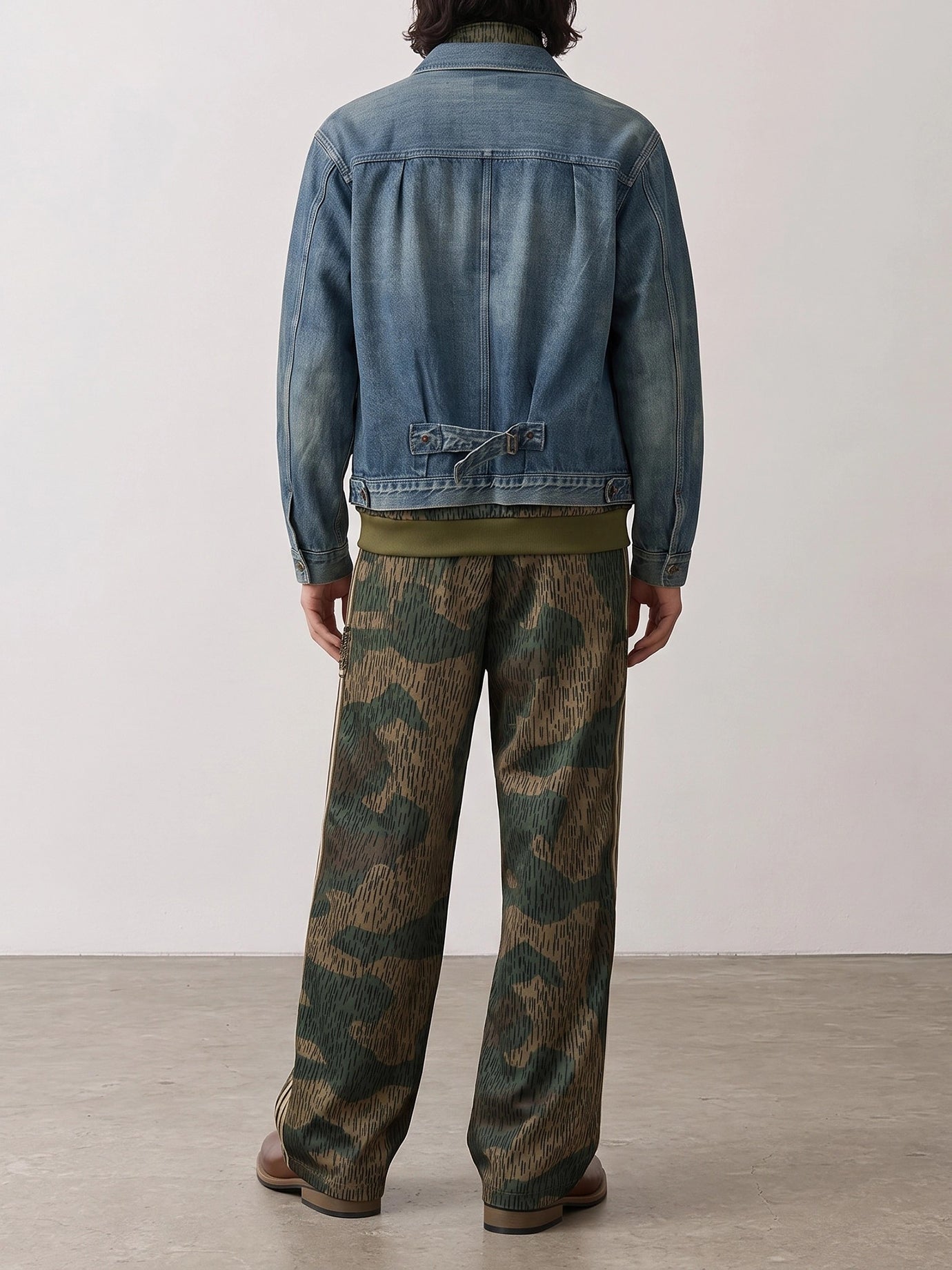 Denim jackets Solid colour  Blue - A.Presse Men | PDP | VIETTI Online Store | thumbnail_3