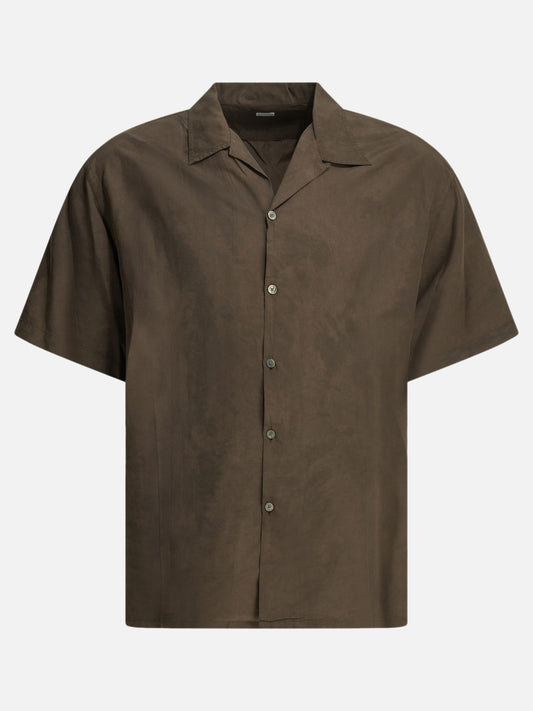 Casual shirts Solid colour  Brown - A.Presse Men | VIETTI Online Store 
