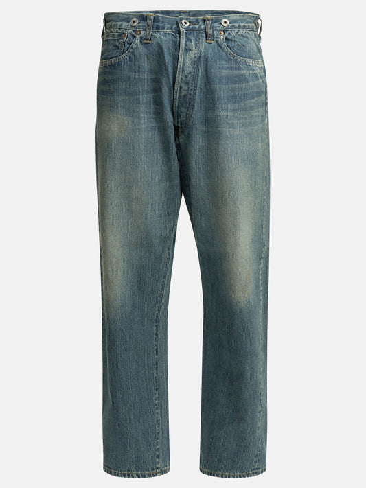 Jeans a gamba dritta Solid colour  Azzurro - A.Presse Uomo | PLP | VIETTI Online Store 
