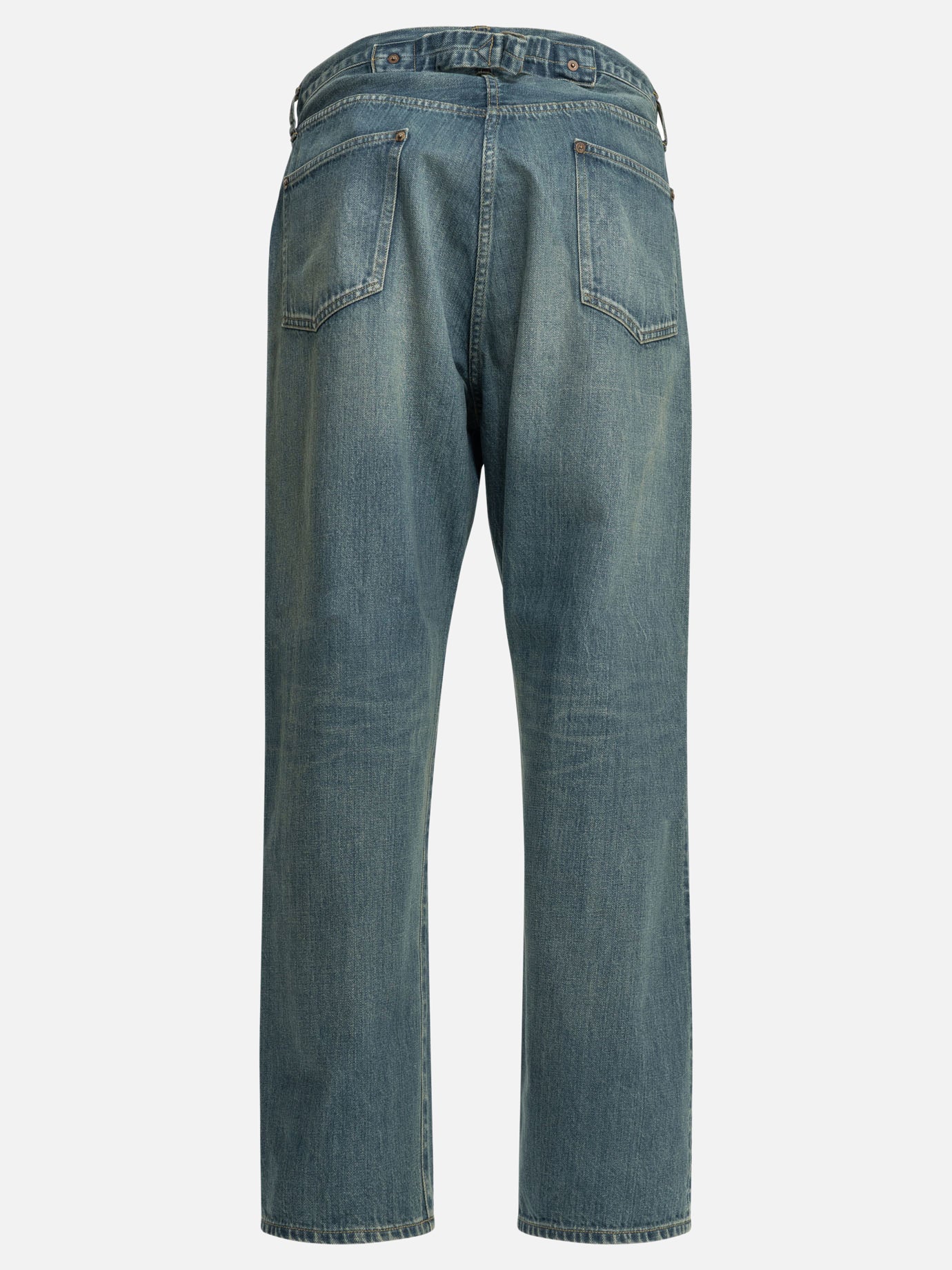 Straight-leg jeans Solid colour  Light blue - A.Presse Men | PDP | VIETTI Online Store | Zoom-Modal_2
