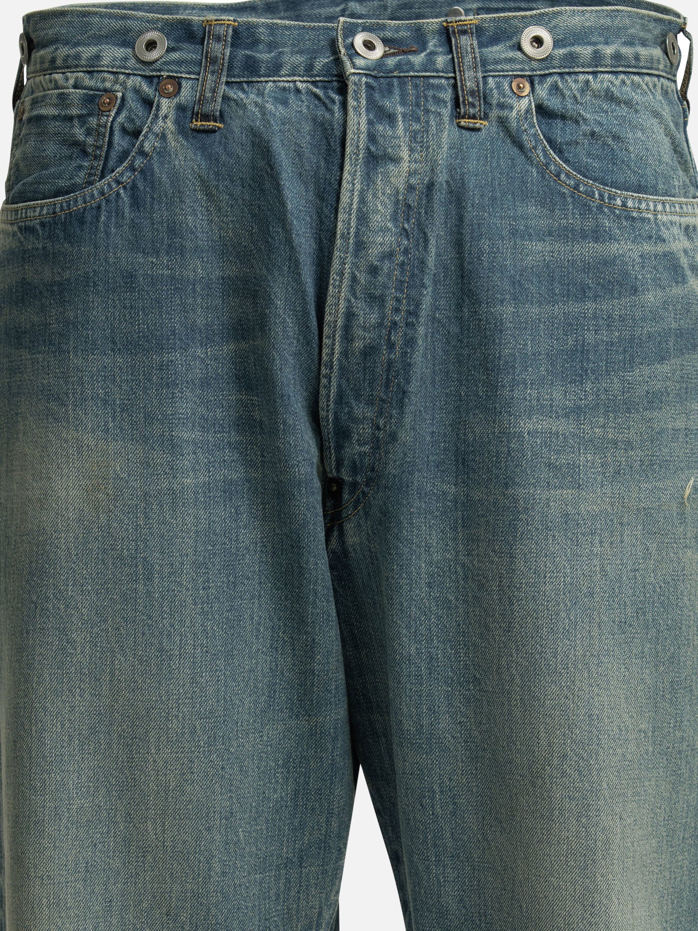 Straight-leg jeans Solid colour  Light blue - A.Presse Men | PDP | VIETTI Online Store | thumbnail_3