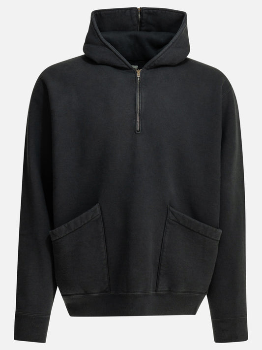 Half zip sweatshirts Solid colour  Black - A.Presse Men | PDP | VIETTI Online Store 
