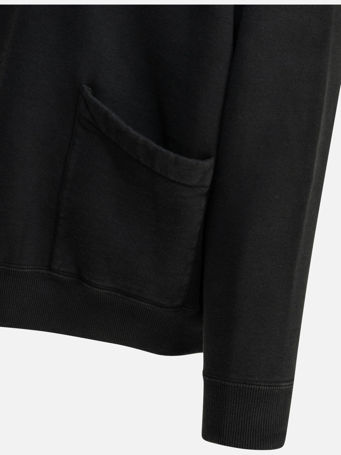 Felpe con mezza zip Solid colour  Nero - A.Presse Uomo | PDP | VIETTI Online Store | Zoom-Modal_4
