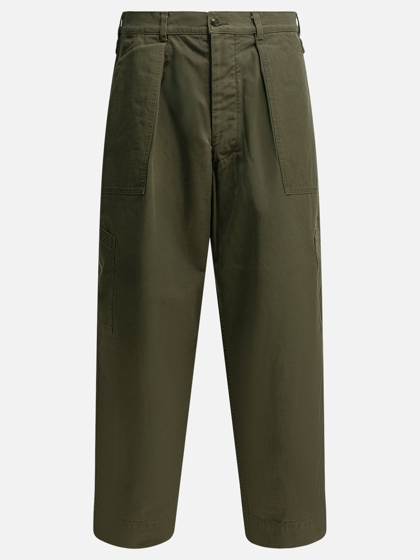 Pantaloni casual Solid colour  Verde - A.Presse Uomo | PDP | VIETTI Online Store | Zoom-Modal
