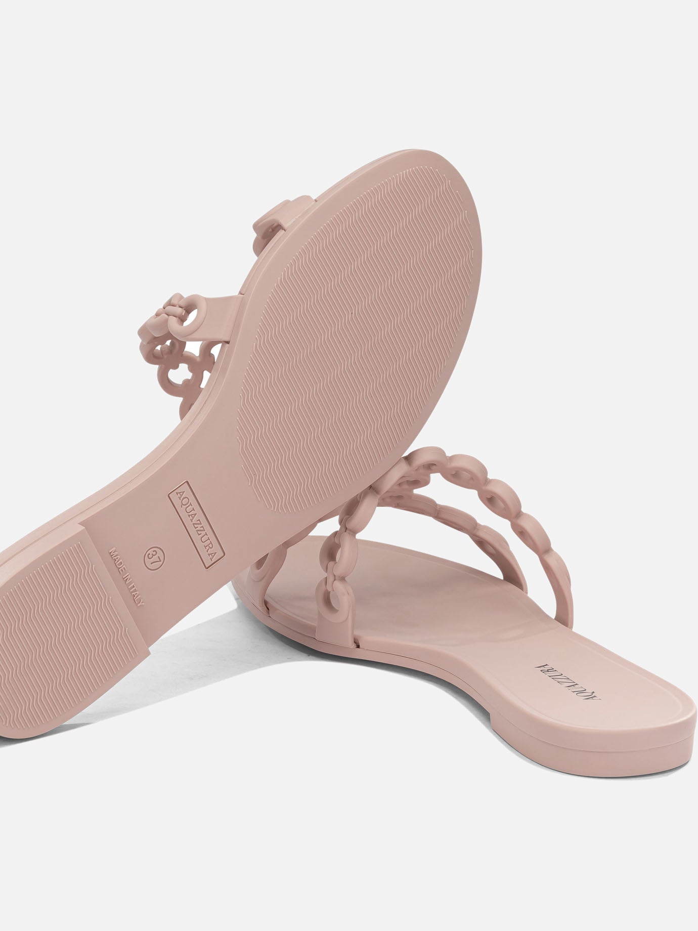 Slides 100% plastic - 100% plastic  Pink - Aquazzura Women | PDP | VIETTI Online Store | thumbnail_5