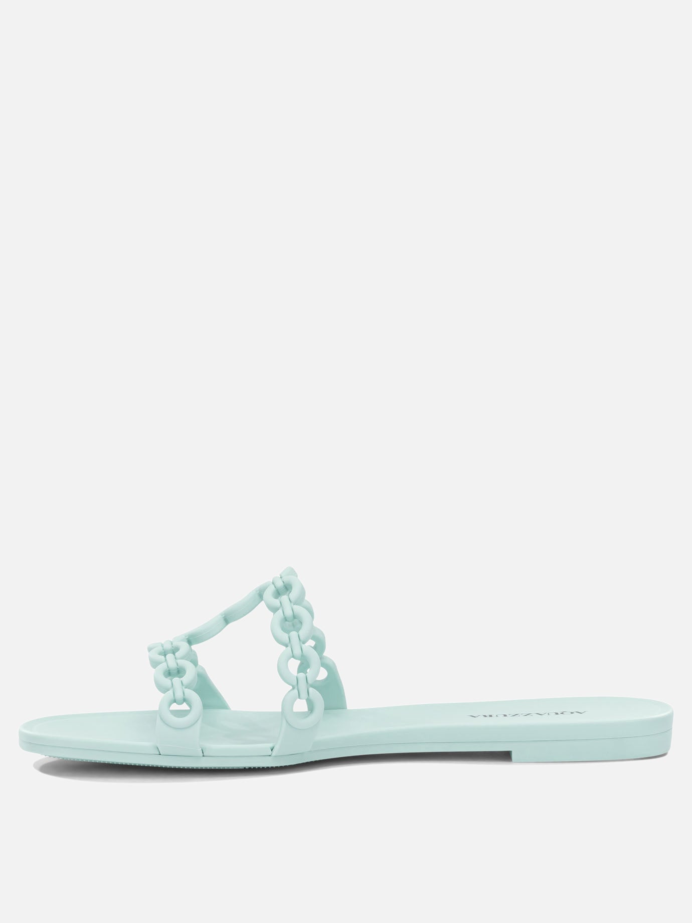 Slides 100% plastic - 100% plastic  Light blue - Aquazzura Women | PDP | VIETTI Online Store | thumbnail_3