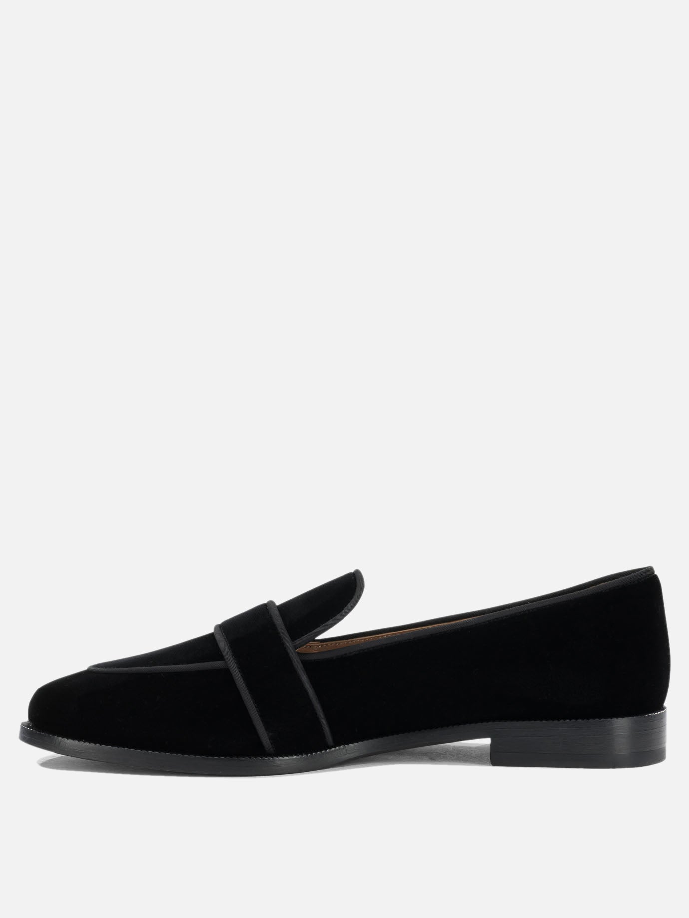 Loafers 100% suede - 100% leather  Black - Aquazzura Women | PDP | VIETTI Online Store | thumbnail_3