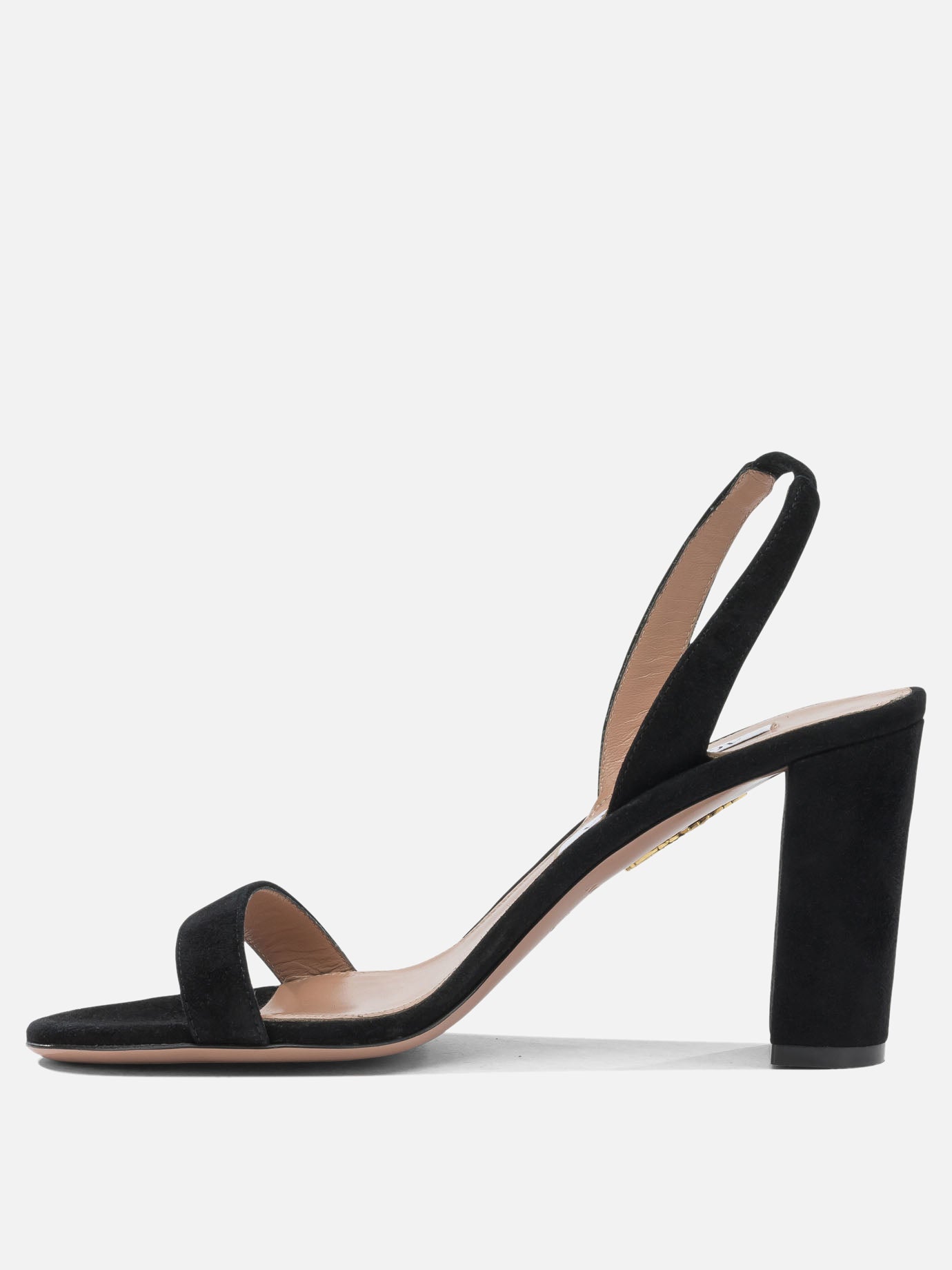 Heeled sandals 100% leather - 100% leather  Black - Aquazzura Women | PDP | VIETTI Online Store | Zoom-Modal_3
