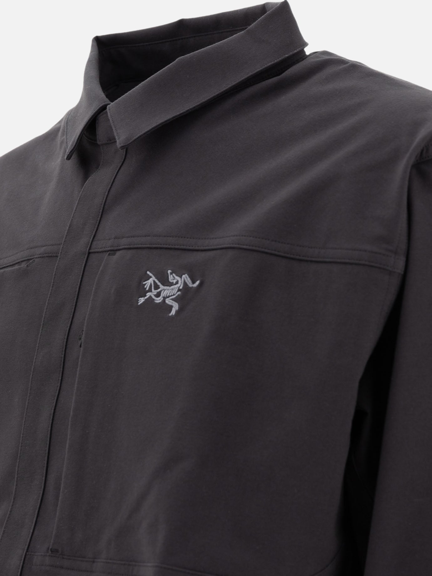 Giacche overshirt Logo  Nero - Arc'teryx Uomo | PDP | VIETTI Online Store | Zoom-Modal_4
