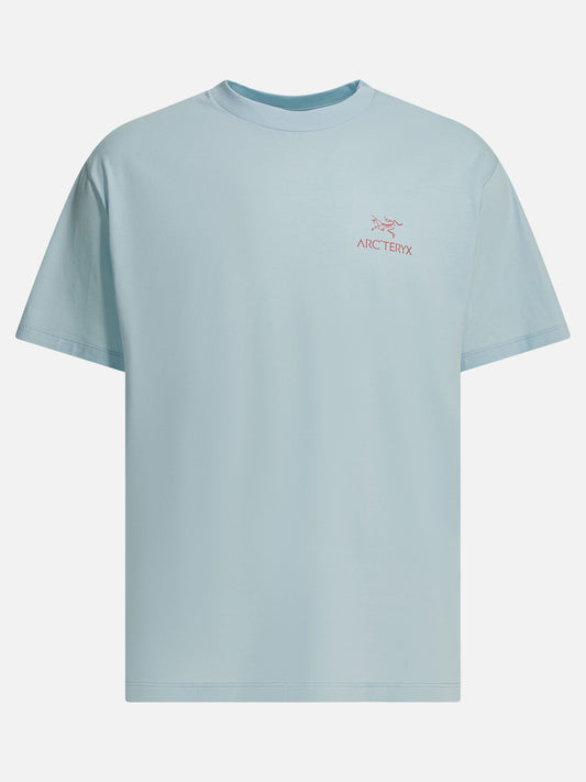 Arc'teryx "Bird Word" crew-neck T-shirt Light blue

