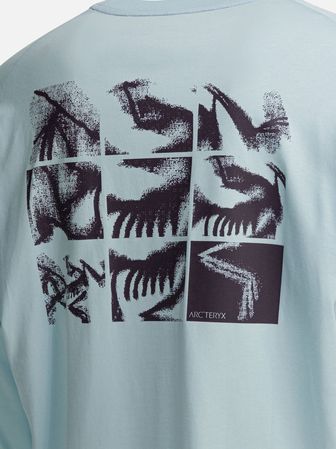 Crewneck t-shirts Logo  Light blue - Arc'teryx Men | PDP | VIETTI Online Store | thumbnail_4