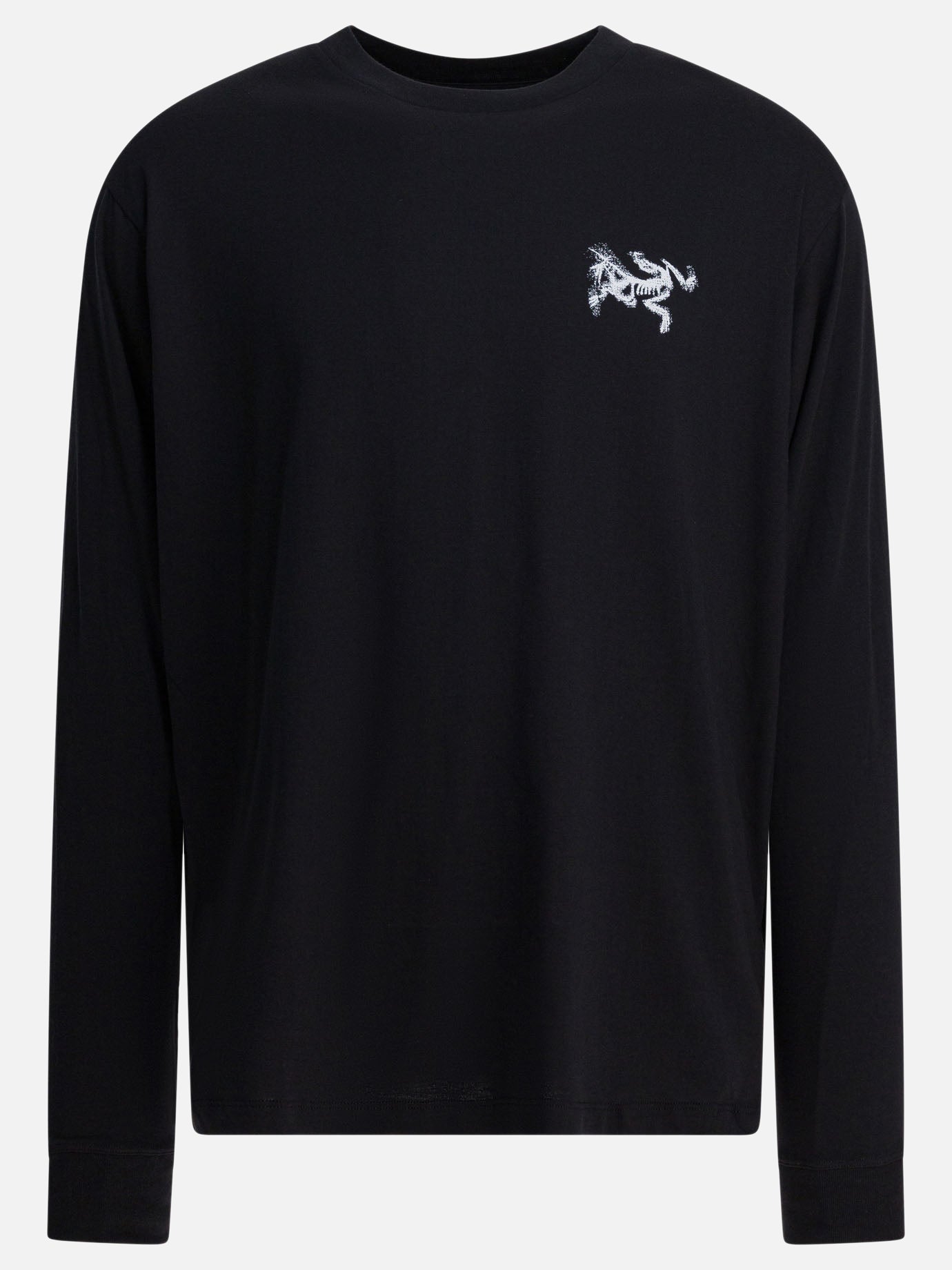 Crewneck t-shirts Logo  Black - Arc'teryx Men | PDP | VIETTI Online Store | thumbnail
