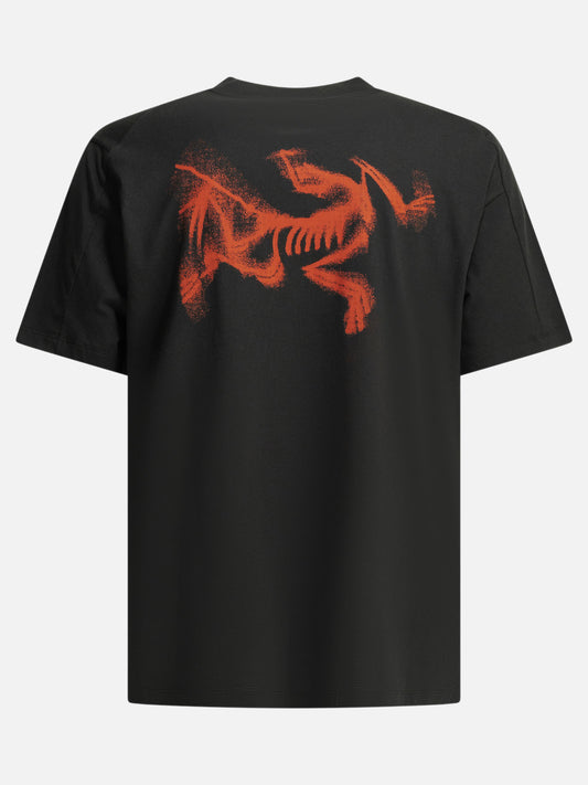Crewneck t-shirts Logo  Black - Arc'teryx Men | VIETTI Online Store | 2
