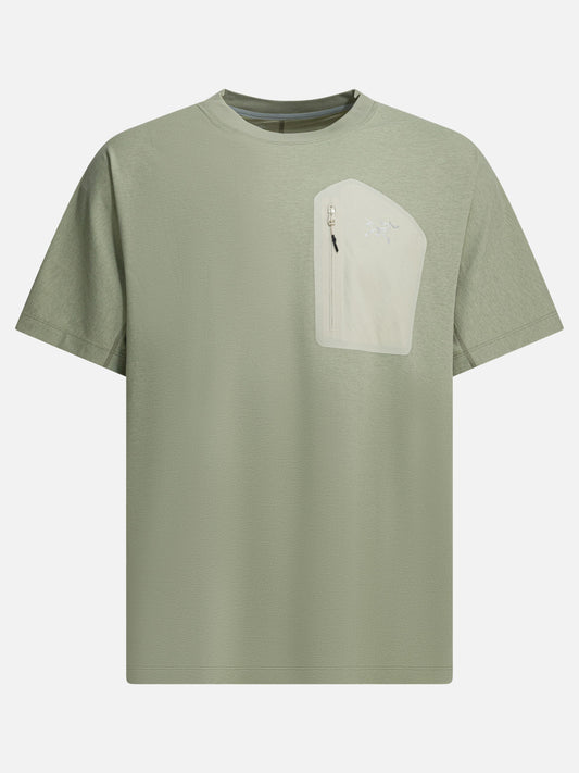 Crewneck t-shirts Logo  Green - Arc'teryx Men | PDP | VIETTI Online Store 
