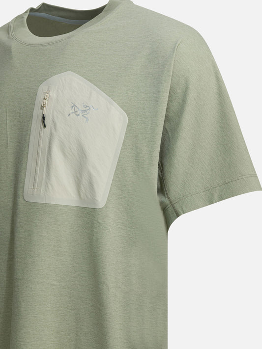 T-shirt girocollo Logo  Verde - Arc'teryx Uomo | PDP | VIETTI Online Store 
