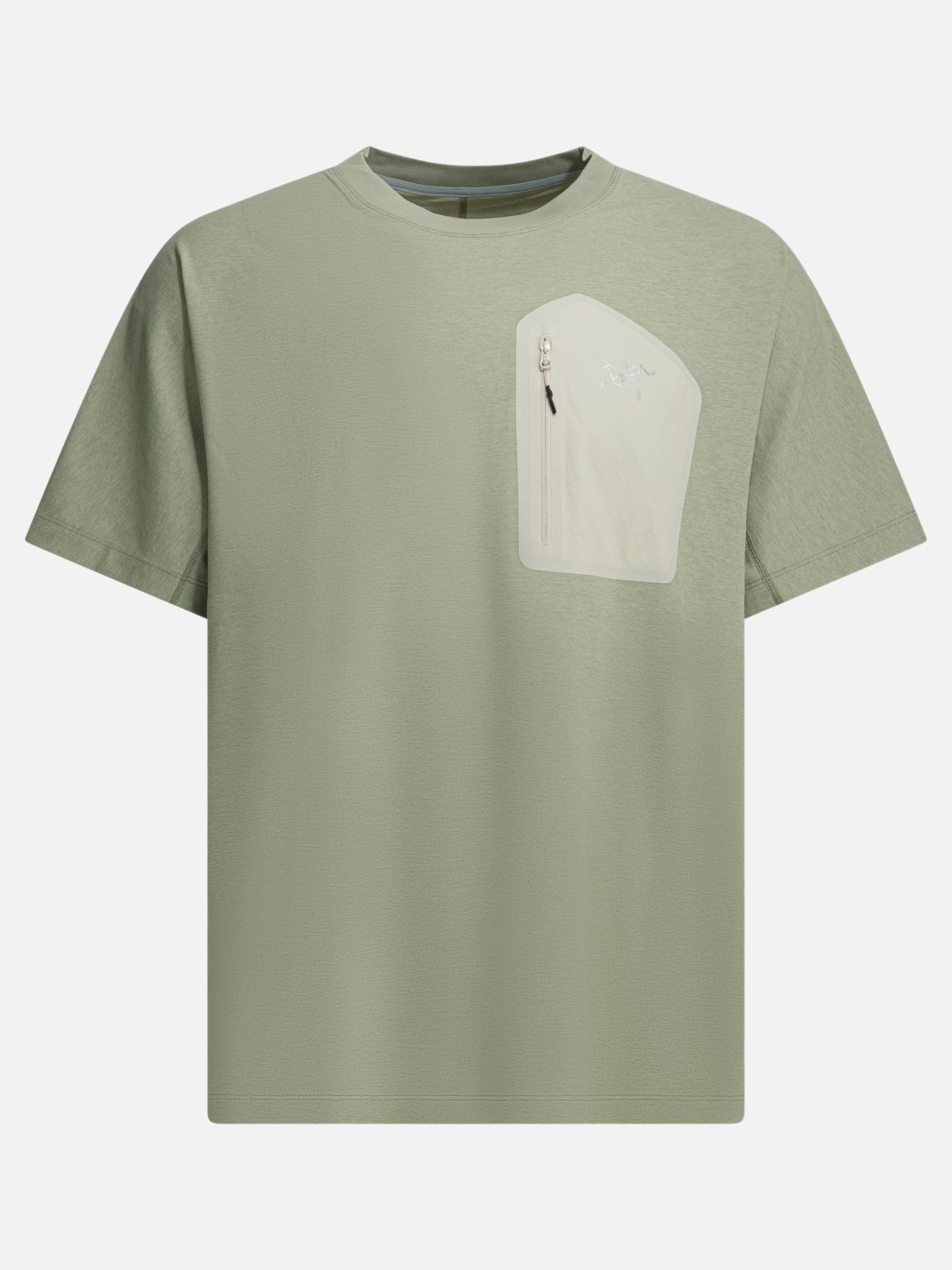 T-shirt girocollo Logo  Verde - Arc'teryx Uomo | PDP | VIETTI Online Store | Zoom-Modal_2
