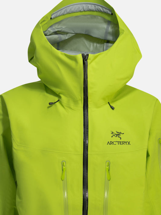 Arc'teryx "Alpha SV" windbreaker jacket Green

