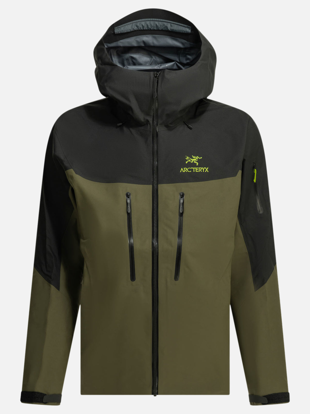Arc'teryx "Alpha SV" windbreaker jacket Green - VIETTI