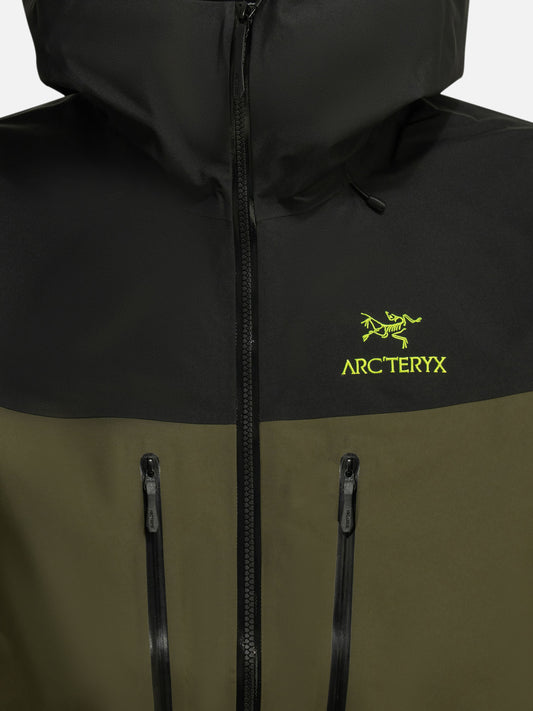Arc'teryx "Alpha SV" windbreaker jacket Green

