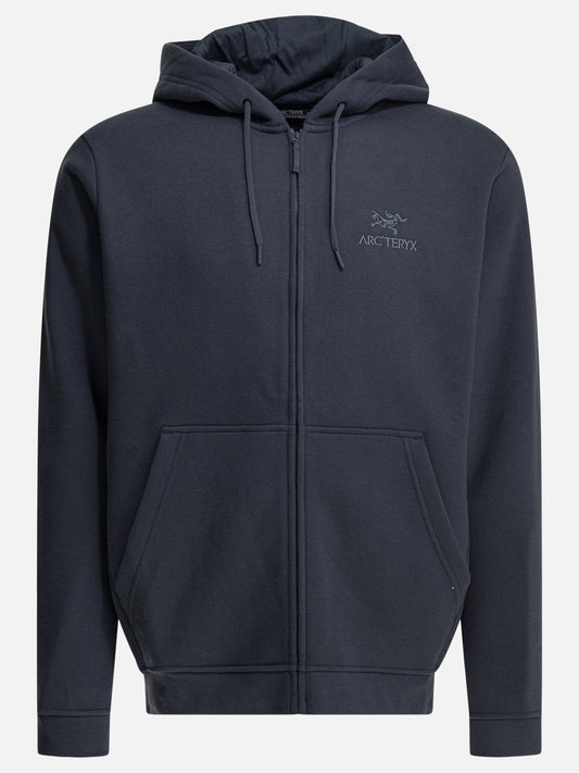 Arc'teryx "Emblem FZ" hoodie Blue

