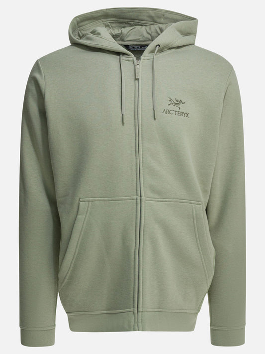 Arc'teryx "Emblem FZ" hoodie Green

