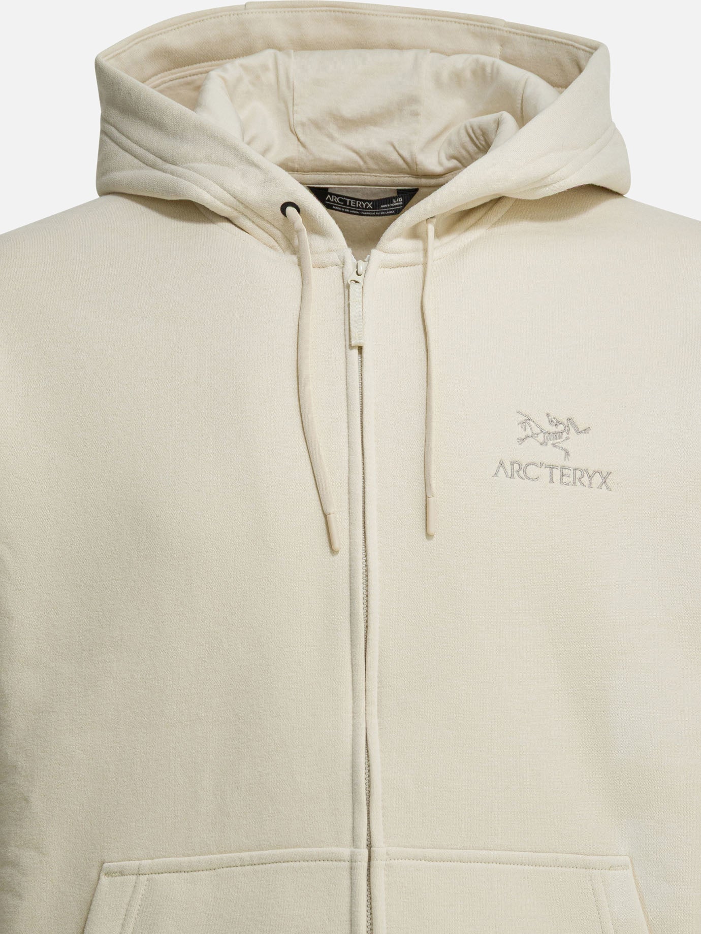 Hoodies Logo  Beige - Arc'teryx Men | PDP | VIETTI Online Store | Zoom-Modal_3
