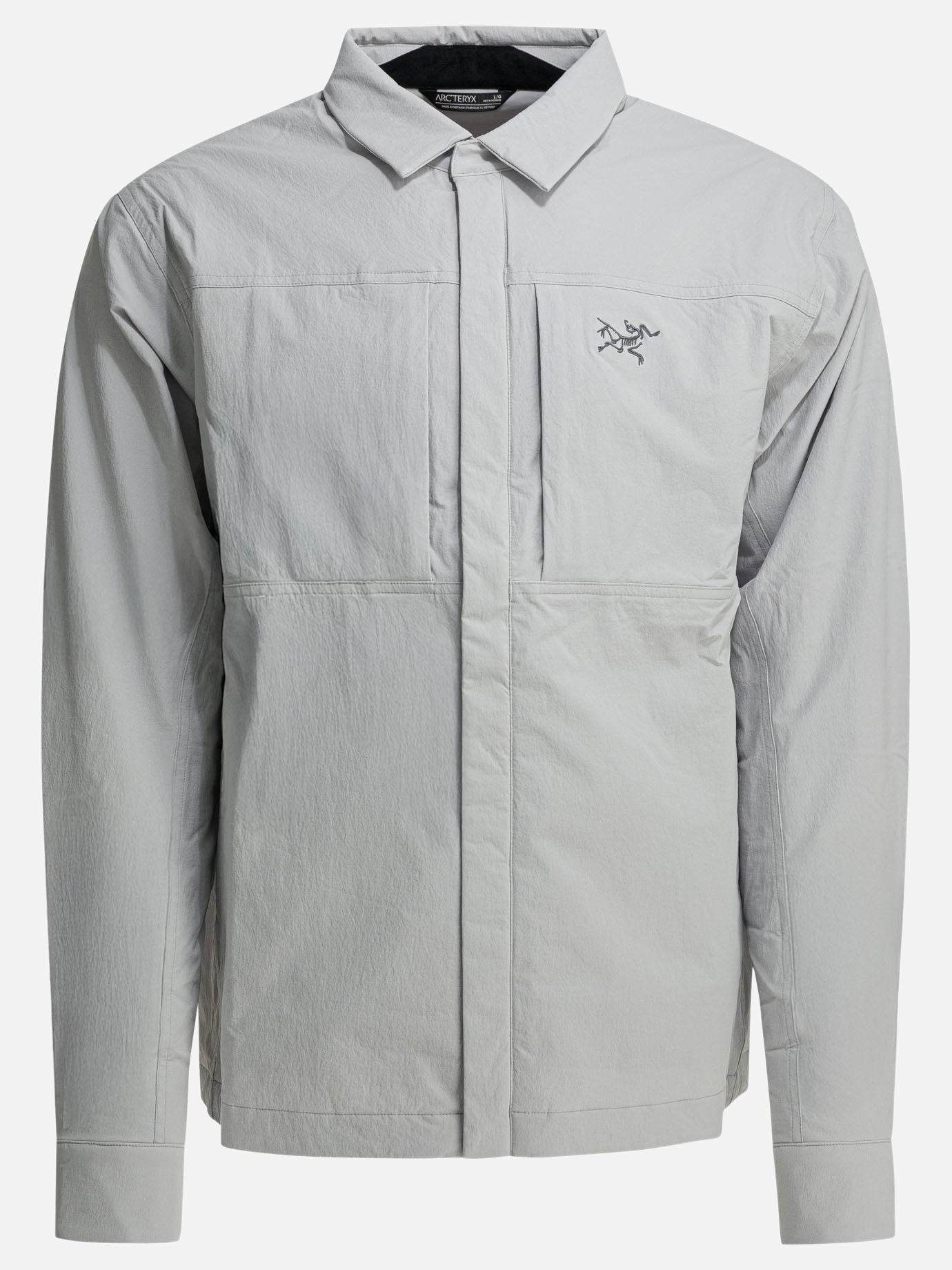 Giacche overshirt Logo  Grigio - Arc'teryx Uomo | PDP | VIETTI Online Store | Zoom-Modal
