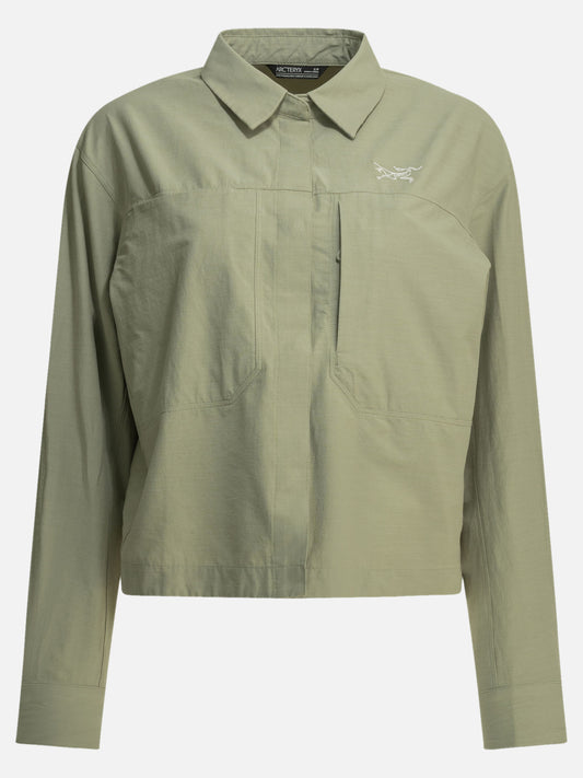 Overshirt jackets Logo  Green - Arc'teryx Women | PLP | VIETTI Online Store 
