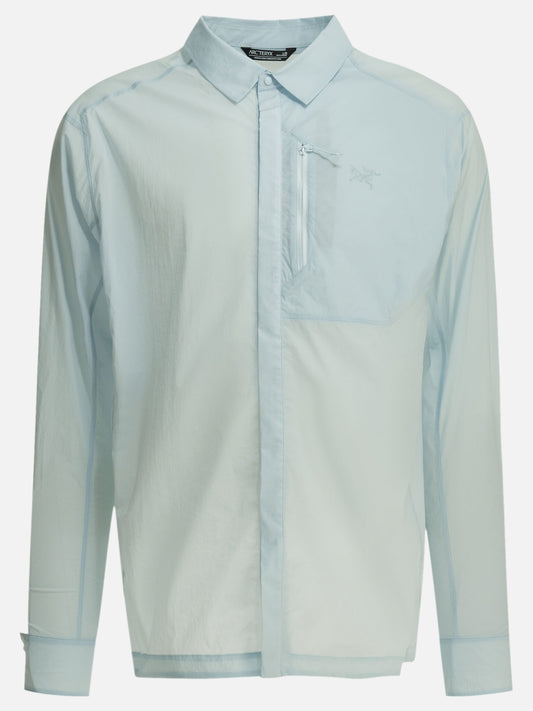 Overshirt jackets Logo  Light blue - Arc'teryx Men | PLP | VIETTI Online Store 
