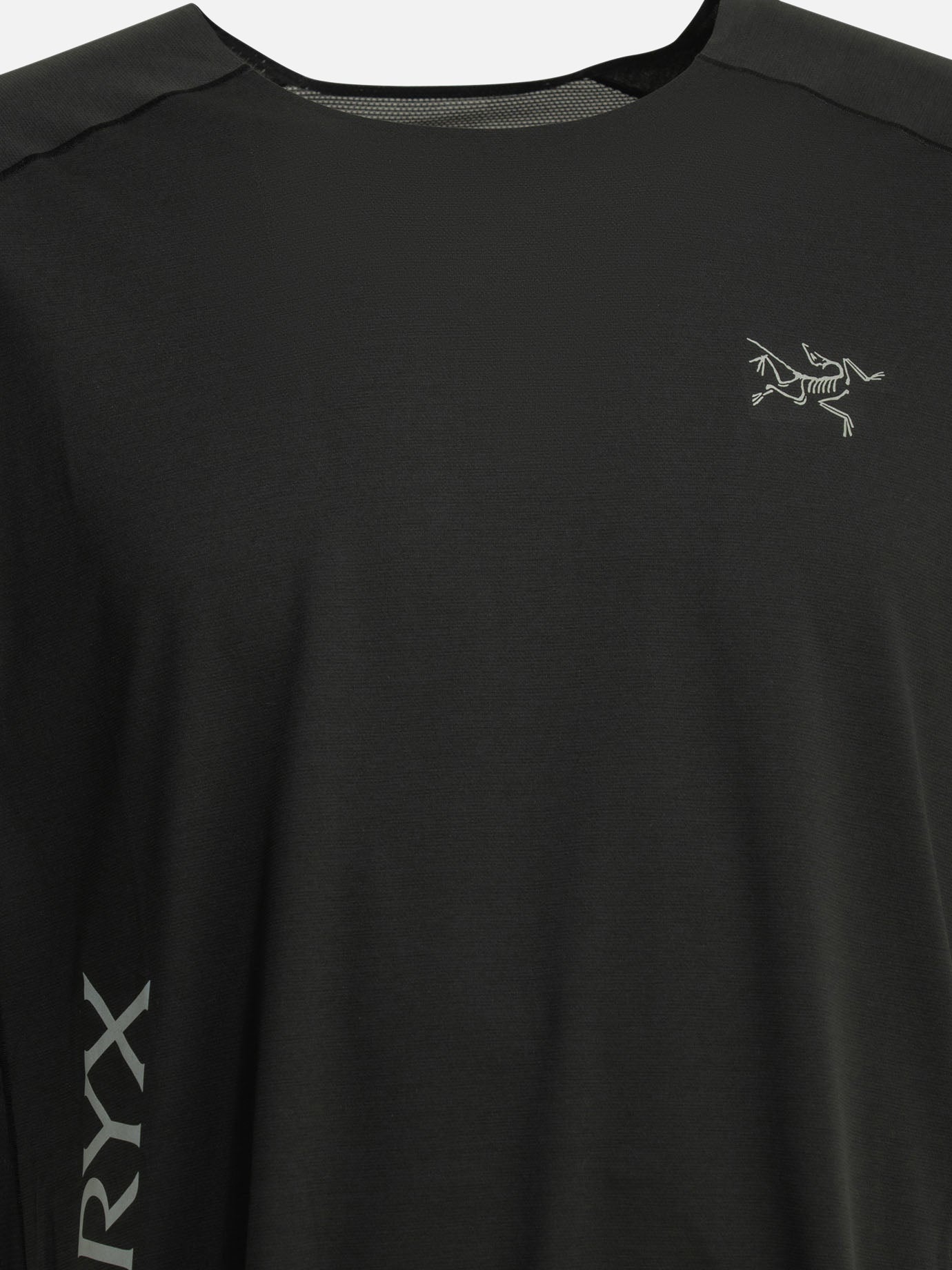T-shirt scollo rotondo Logo  Nero - Arc'teryx Uomo | PDP | VIETTI Online Store | thumbnail_3