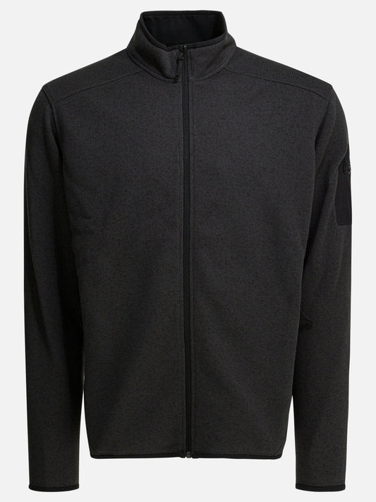 Full zip sweatshirts Logo  Black - Arc'teryx Men | PLP | VIETTI Online Store 
