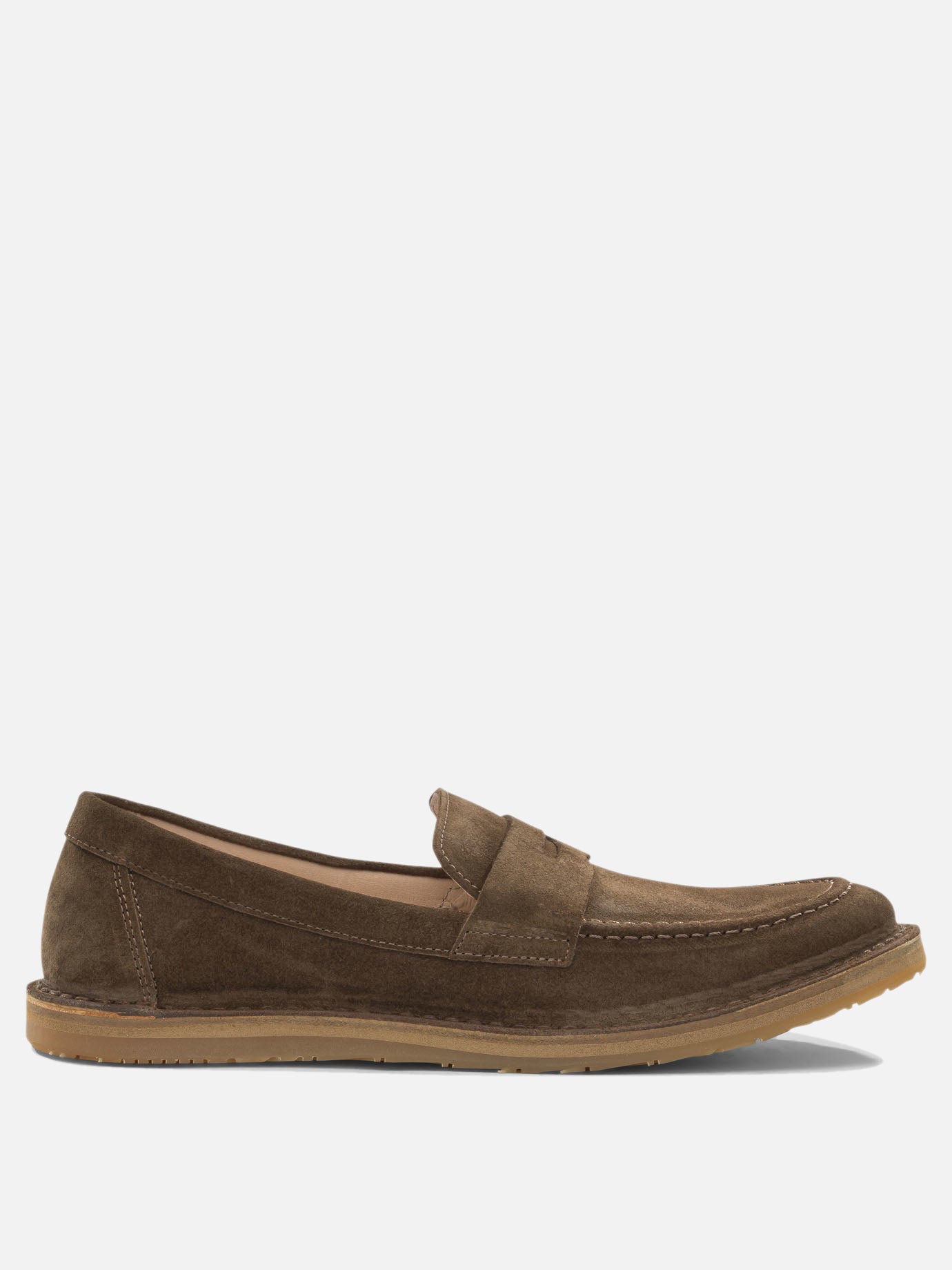 Loafers 100% suede leather - 100% rubber  Brown - Astorflex Men | PDP | VIETTI Online Store | thumbnail