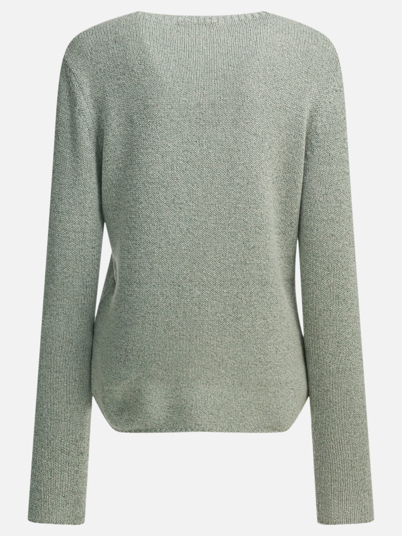 Crewneck sweaters Solid colour  Green - Auralee Women | PDP | VIETTI Online Store | Zoom-Modal_2
