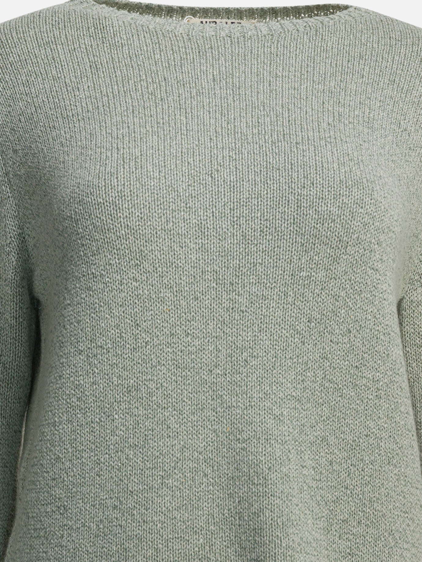 Crewneck sweaters Solid colour  Green - Auralee Women | PDP | VIETTI Online Store | thumbnail_3