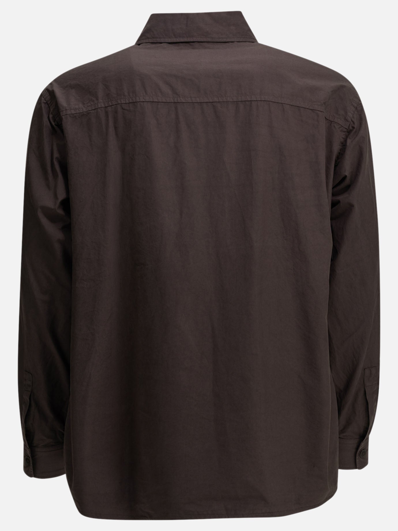 Casual shirts Solid colour  Brown - Auralee Men | PDP | VIETTI Online Store | Zoom-Modal_2
