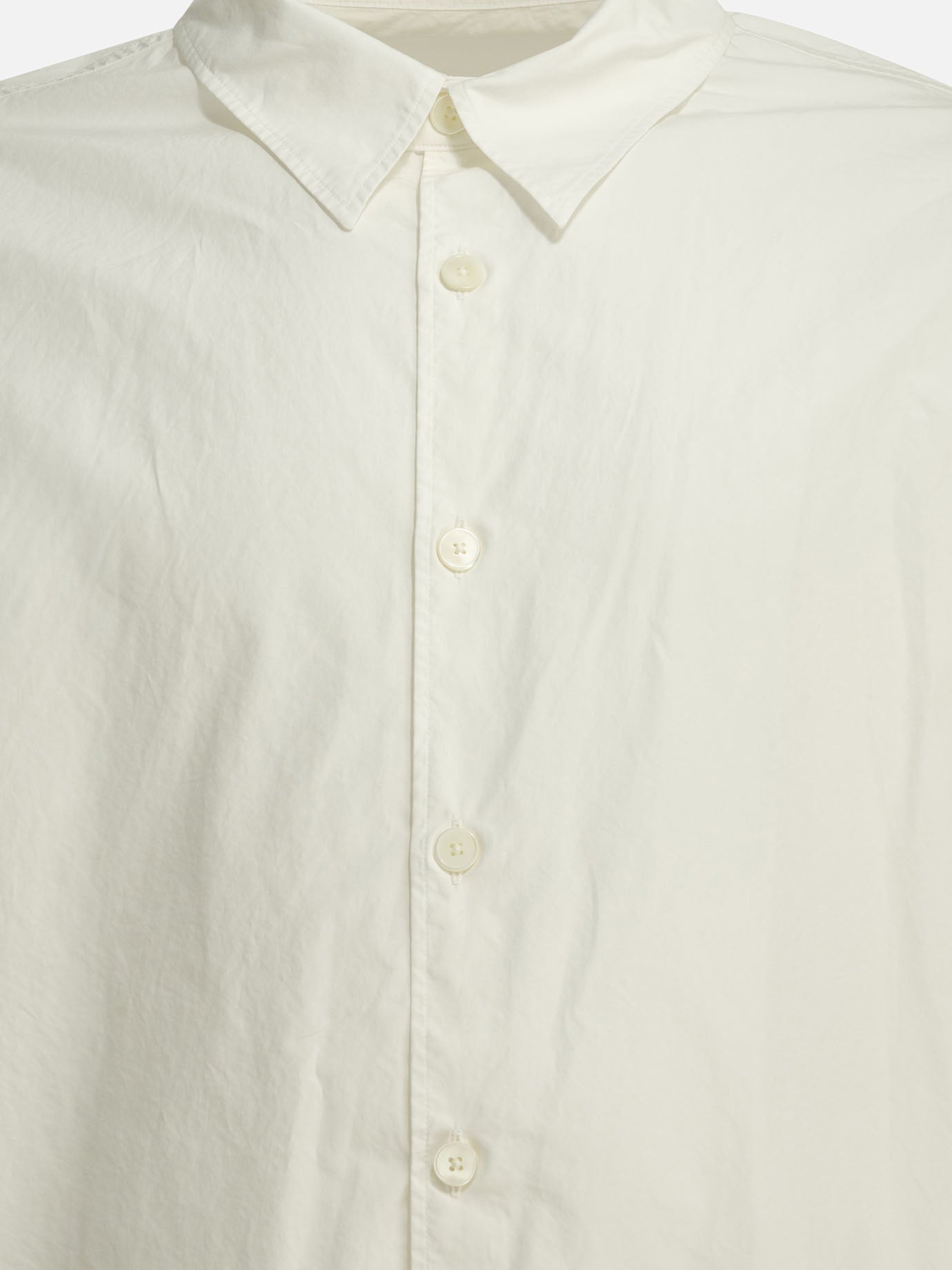 Casual shirts Solid colour  White - Auralee Men | PDP | VIETTI Online Store | thumbnail_3