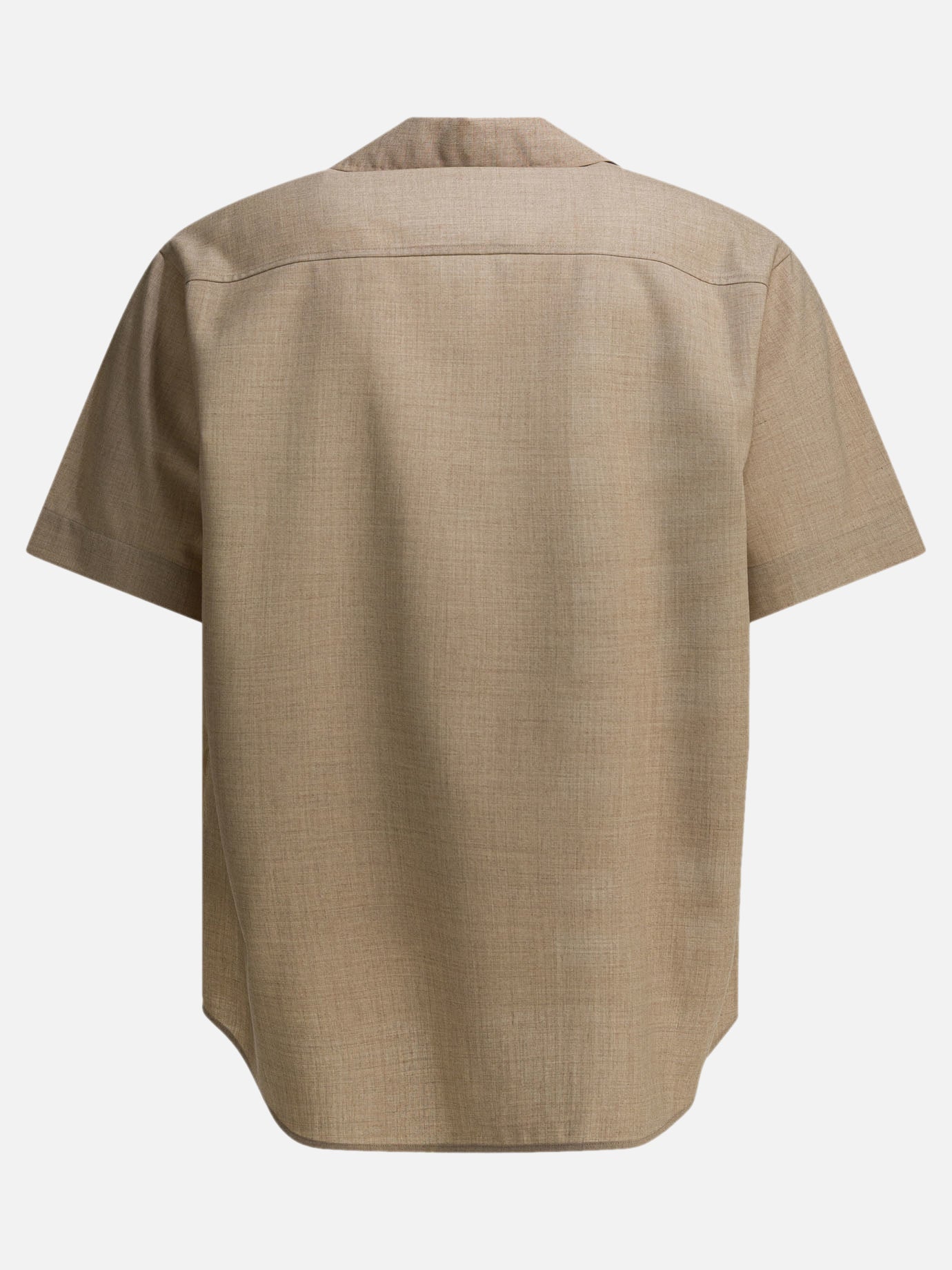 Casual shirts Solid colour  Beige - Auralee Men | PDP | VIETTI Online Store | thumbnail_2