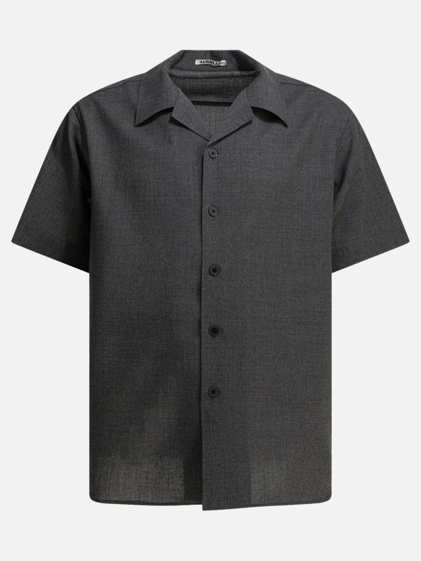 Casual shirts Solid colour  Grey - Auralee Men | PDP | VIETTI Online Store | thumbnail