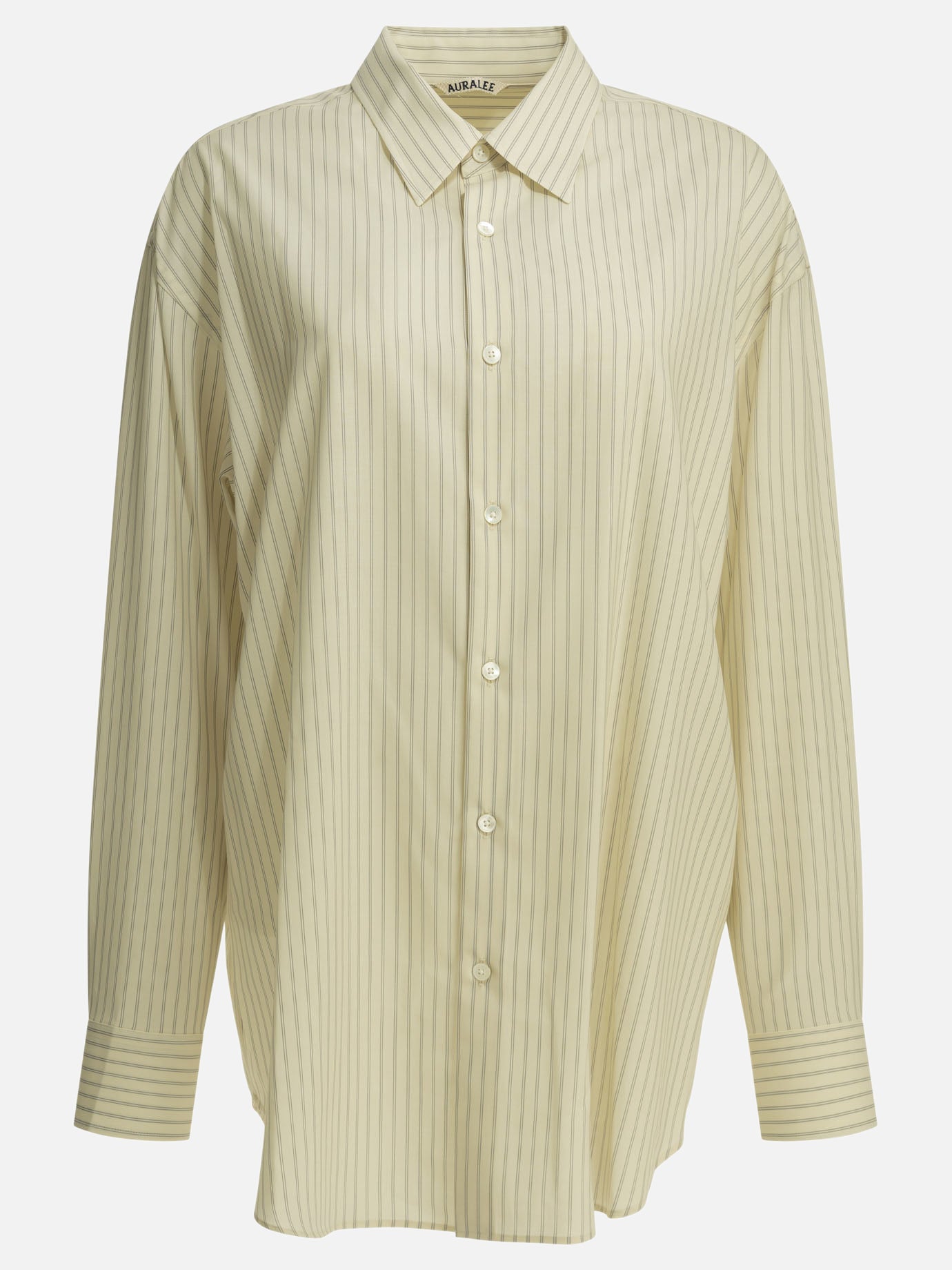Casual shirts Striped  Yellow - Auralee Women | PDP | VIETTI Online Store | Zoom-Modal

