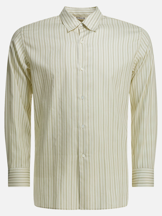 Casual shirts Striped  White - Auralee Women | PLP | VIETTI Online Store 
