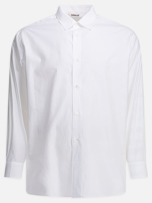 Casual shirts Solid colour  White - Auralee Women | PLP | VIETTI Online Store 
