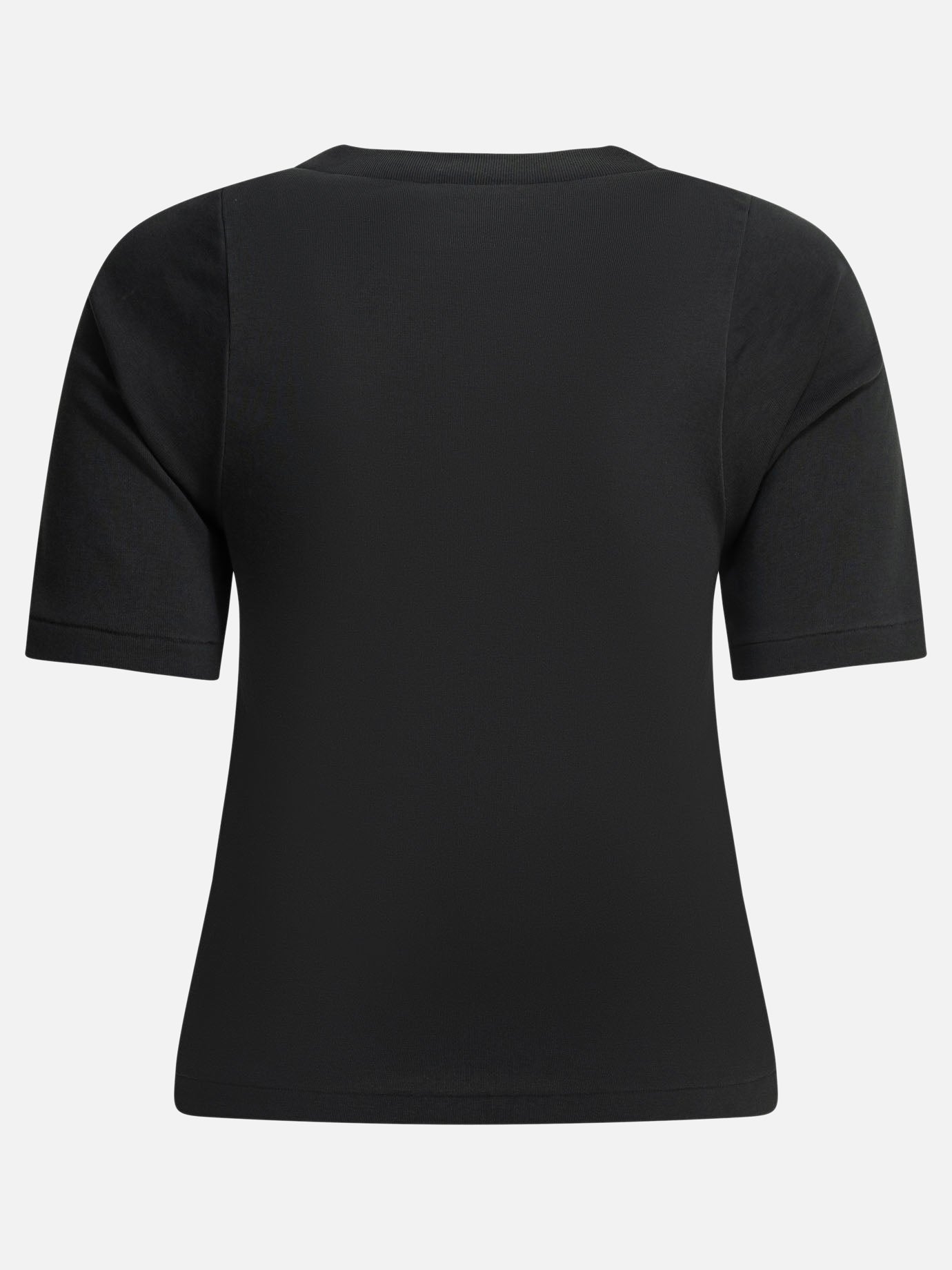 Crewneck t-shirts Solid colour  Blue - Auralee Women | PDP | VIETTI Online Store | Zoom-Modal_2
