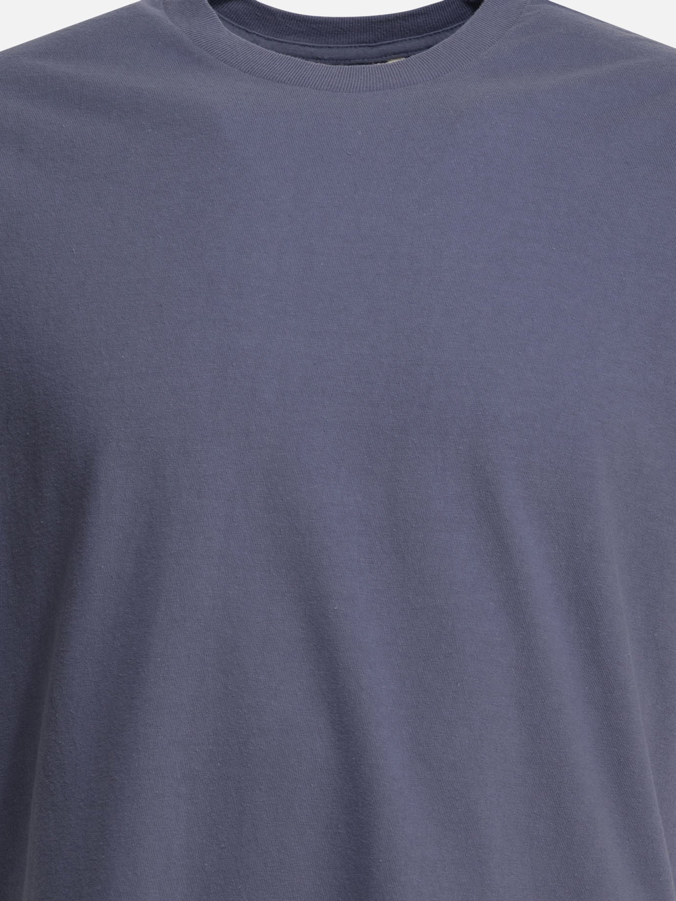 Crewneck t-shirts Solid colour  Purple - Auralee Men | PDP | VIETTI Online Store | thumbnail_3