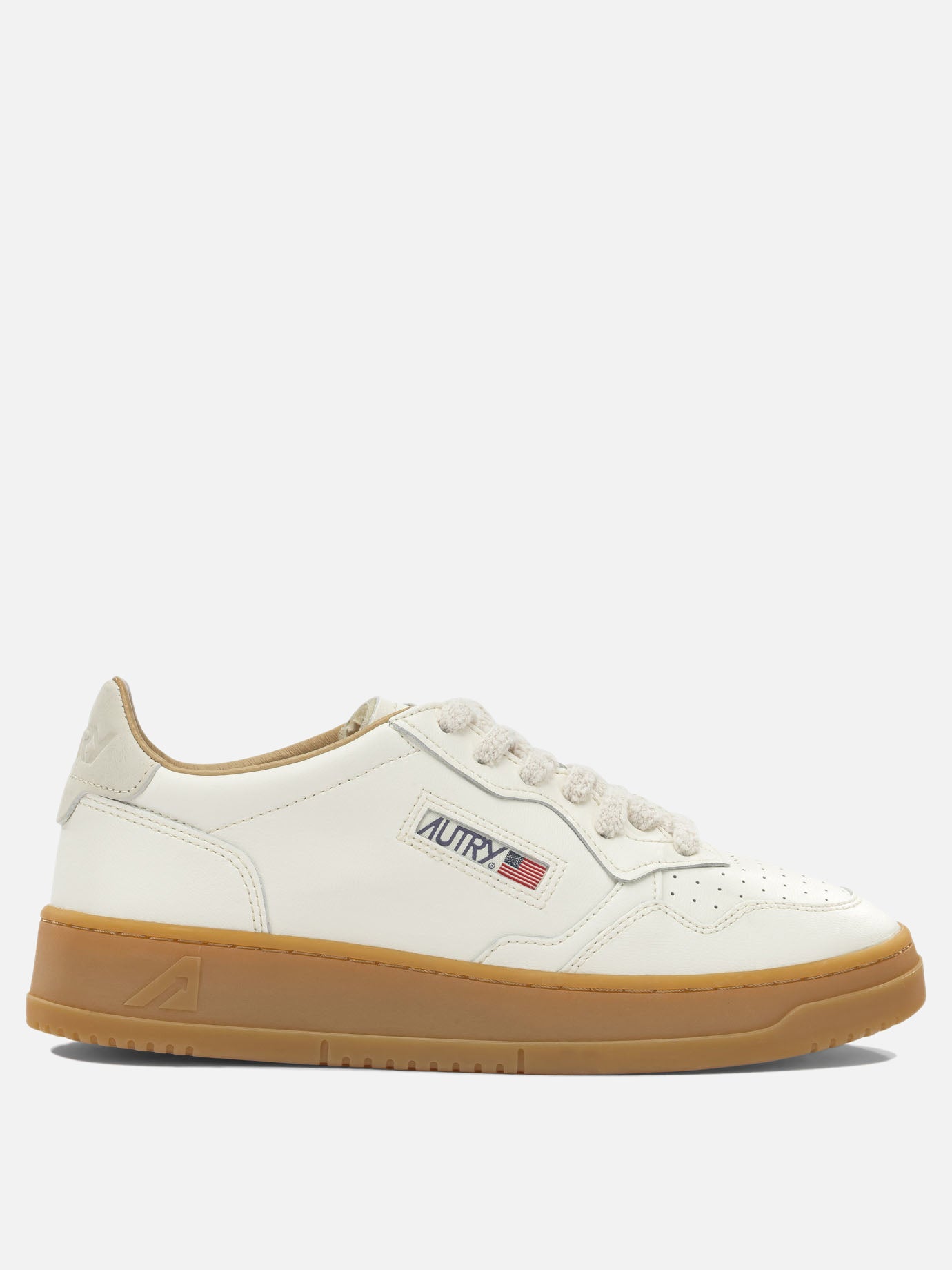 Low top sneakers 90% cow leather 10% nylon - 100% rubber  White - Autry Men | PDP | VIETTI Online Store | thumbnail