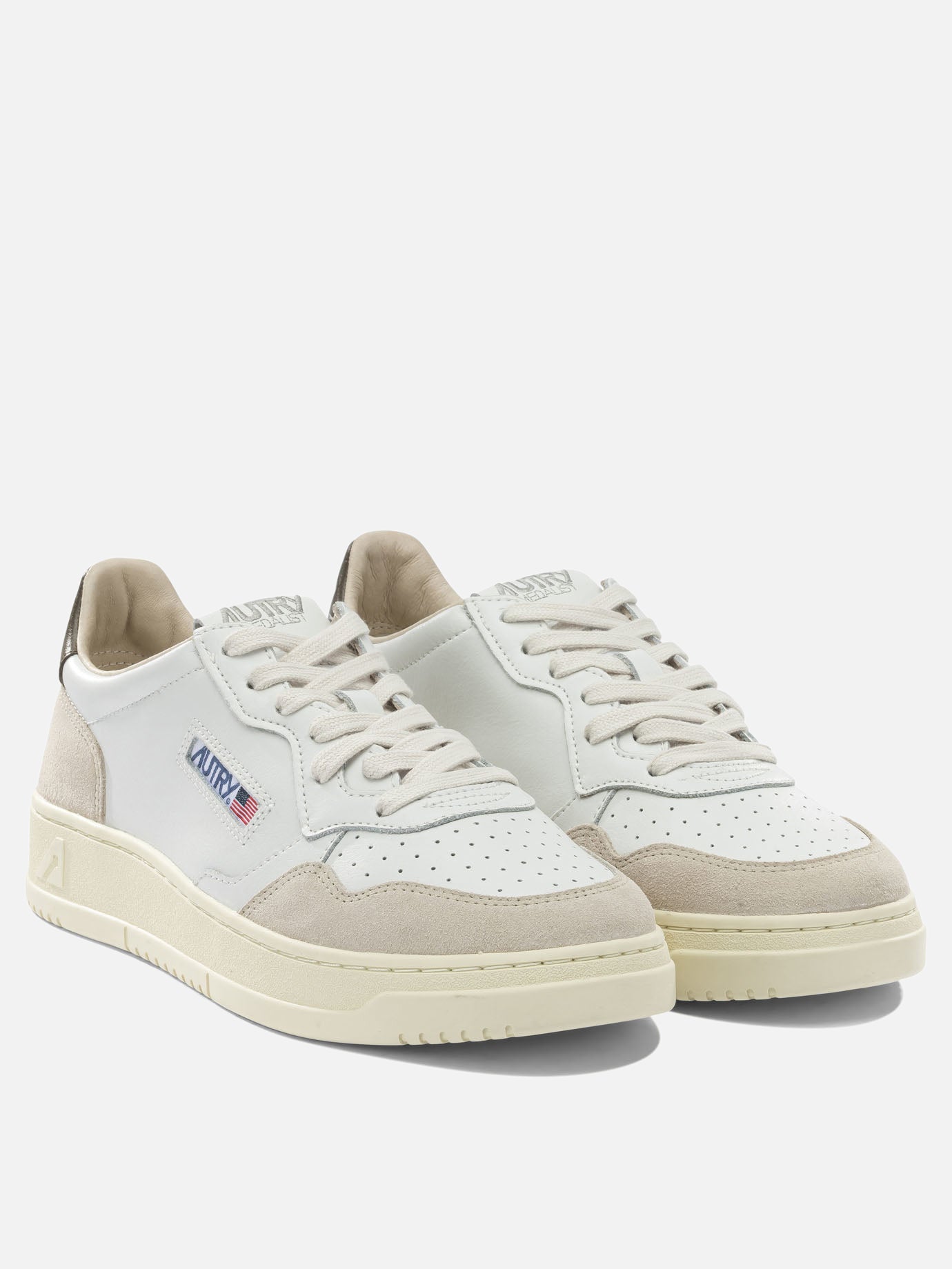 Low top sneakers 90% cow leather 10% nylon - 100% rubber  Beige - Autry Men | PDP | VIETTI Online Store | thumbnail_2