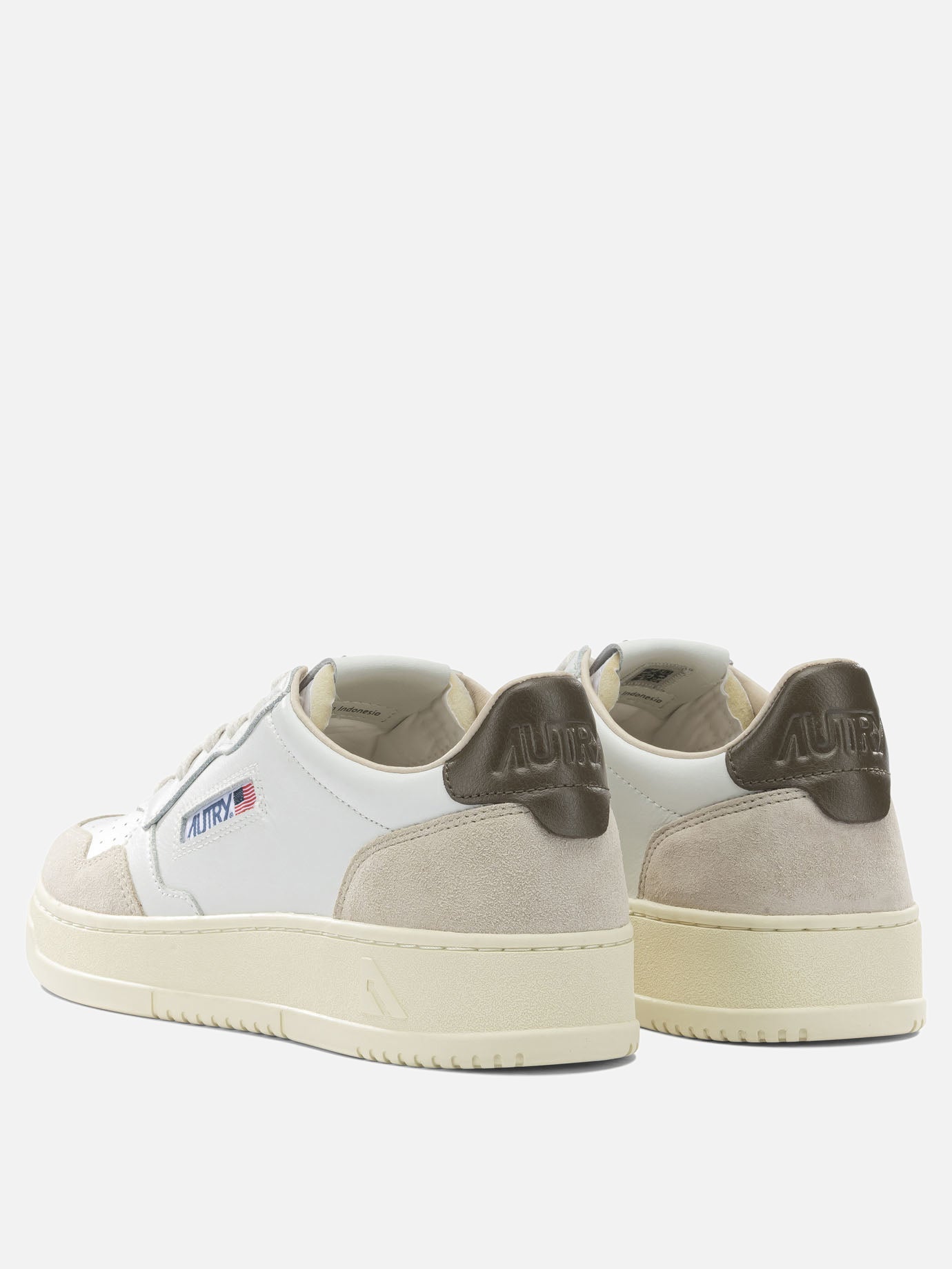 Low top sneakers 90% cow leather 10% nylon - 100% rubber  Beige - Autry Men | PDP | VIETTI Online Store | Zoom-Modal_4
